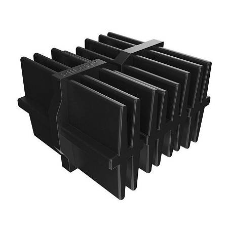 Соединитель алюминиевой лаги HILST Prof 60х40 Соединитель алюминиевой лаги HILST Prof 60х40