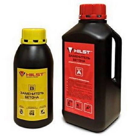 Заменитель бетона HILST Standart 1 литр (0,5л+0,5л) Заменитель бетона HILST Standart 1 литр (0,5л+0,5л)