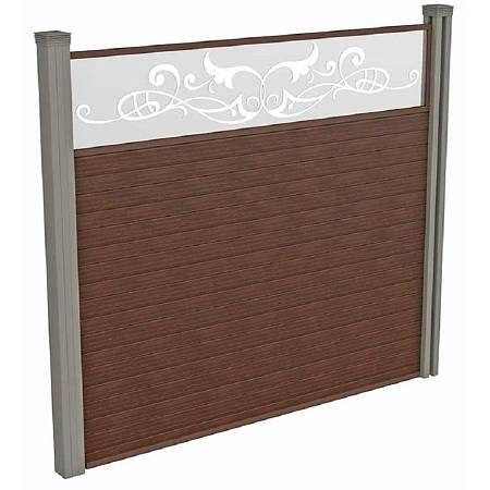 Забор шумозащитный со стеклом Забор шумозащитный со стеклом