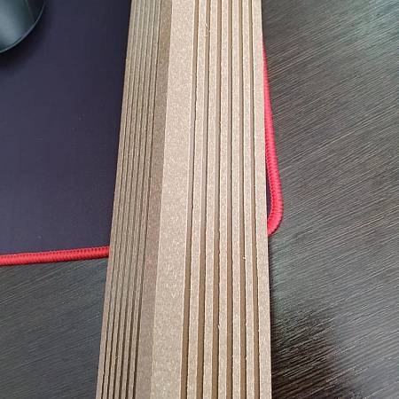 Уголок ДПК равнополочный 57x57x3000мм вельвет, коричневый Уголок ДПК равнополочный 57x57x3000мм вельвет, коричневый