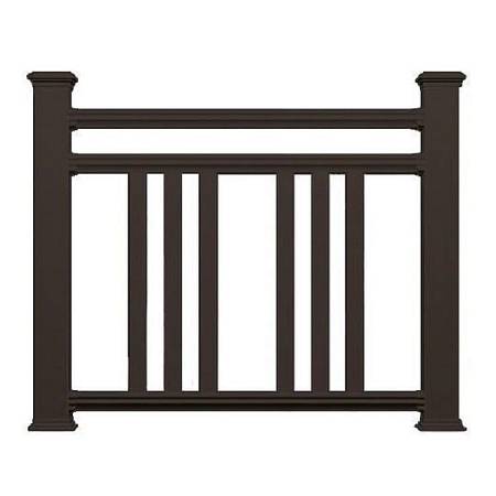 Ограждение декоративное Holzhof, коричневое Ограждение декоративное Holzhof, коричневое