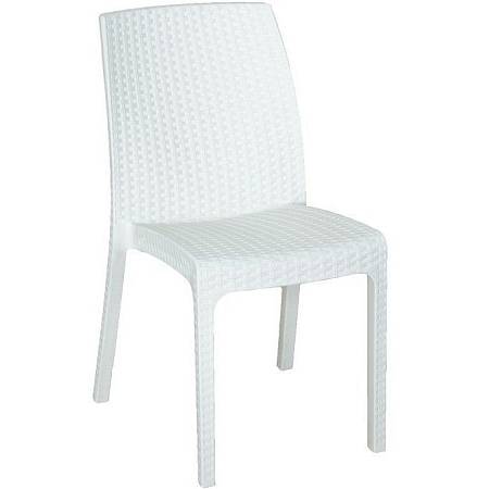 Стул B:rattan VIRGINIA без подлокотников, белый Стул B:rattan VIRGINIA без подлокотников, белый