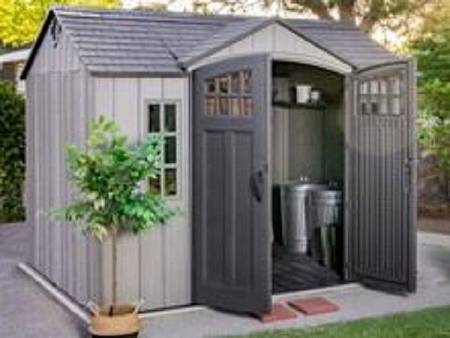 Сарай пластиковый Woodlook 10*8 Сарай пластиковый Woodlook 10*8