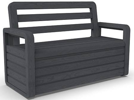 Сундук-лавочка TOOMAX 270л, антрацит Сундук-лавочка TOOMAX 270л, антрацит