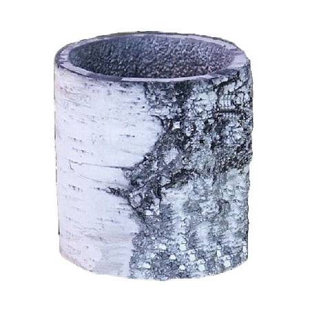 Горшок-цветочница вертикальная Береза SM (маленькая/средняя) 24х22cм Горшок-цветочница вертикальная Береза SM (маленькая/средняя) 24х22cм