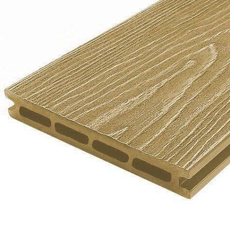 Террасная доска NauticPrime (Light) Esthetic Wood шовная с тиснением, кедр Террасная доска NauticPrime (Light) Esthetic Wood шовная с тиснением, кедр