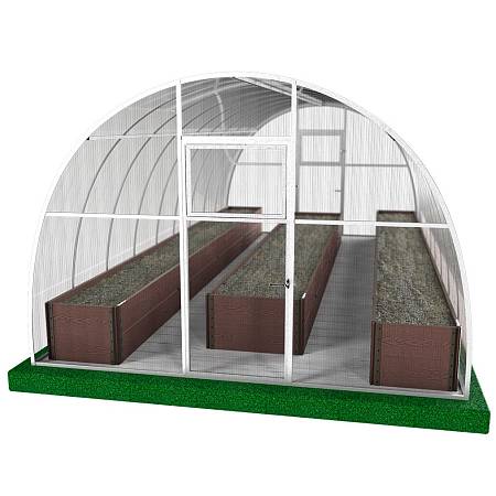 Доска грядочная высокая для теплиц 3D NauticPrime 450x35x2950мм, венге Доска грядочная высокая для теплиц 3D NauticPrime 450x35x2950мм, венге