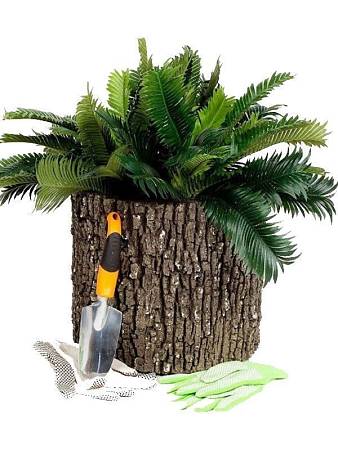 Горшок-цветочница вертикальная Дуб L (большая) 38х33см Горшок-цветочница вертикальная Дуб L (большая) 38х33см