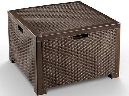 Ящик для подушек NEBRASKA, коричневый Ящик для подушек NEBRASKA, коричневый