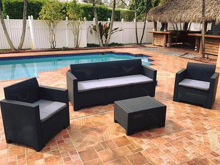 Комплект мебели NEBRASKA 3 Set, венге Комплект мебели NEBRASKA 3 Set, венге