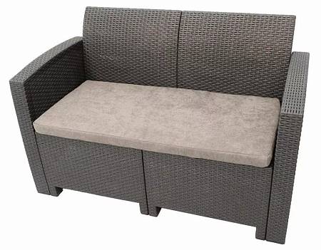 Диван двухместный ARIZONA, венге Диван двухместный ARIZONA, венге