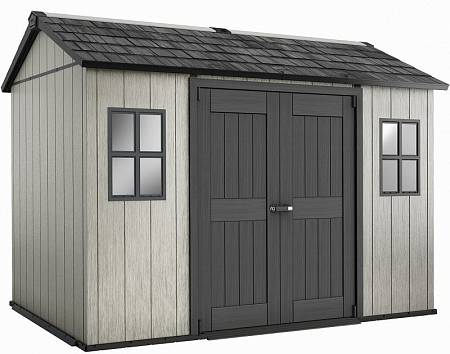 Хозблок пластик+ДПК OAKLAND 1175, серый Хозблок пластик+ДПК OAKLAND 1175, серый