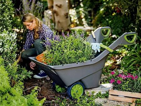 Многофункциональная тачка-тележка RealBarrow 100л Многофункциональная тачка-тележка RealBarrow 100л