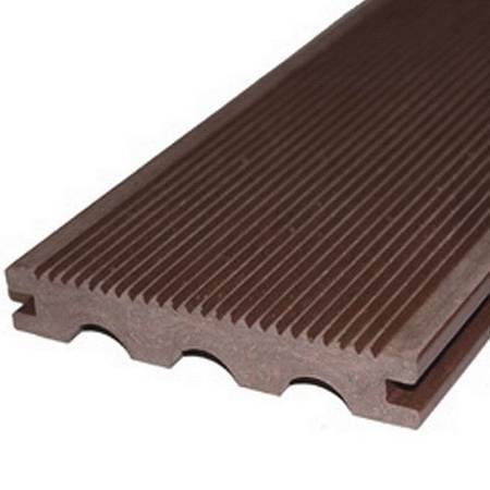 Террасная доска Darvolex полнотелая шовная вельвет, венге Террасная доска Darvolex полнотелая шовная вельвет, венге