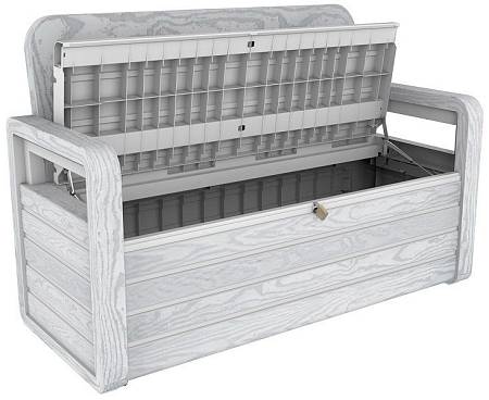 Сундук-лавочка TOOMAX 270л, белый Сундук-лавочка TOOMAX 270л, белый