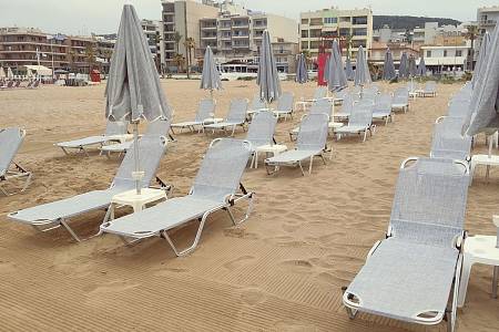 Шезлонг Dias алюминиевый, серый Шезлонг Dias алюминиевый, серый