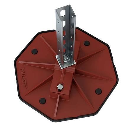 Кровельная поворотная опора HILST PLATFORM MV с корректором угла наклона Кровельная поворотная опора HILST PLATFORM MV с корректором угла наклона