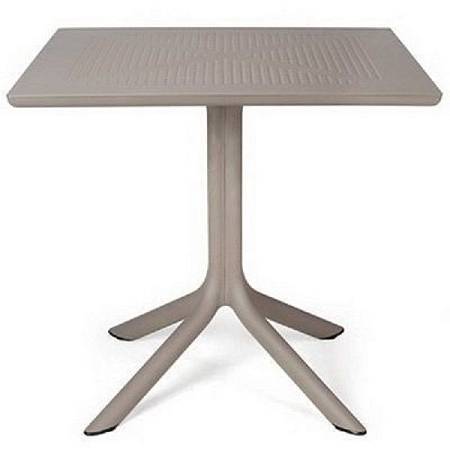 Стол квадратный NARDI Clip, tortora Стол квадратный NARDI Clip, tortora