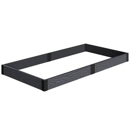 Доска грядочная Holzhof Eco S, 150x25x2950мм, антрацит Доска грядочная Holzhof Eco S, 150x25x2950мм, антрацит