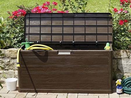 Сундук WOODY'S Line S 280л, коричневый Сундук WOODY'S Line S 280л, коричневый