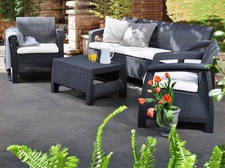 Комплект уличной мебели CORFU Triple Set Комплект уличной мебели CORFU Triple Set