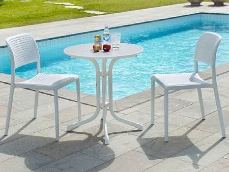 Стул BORA Bistrot без подлокотников, белый Стул BORA Bistrot без подлокотников, белый