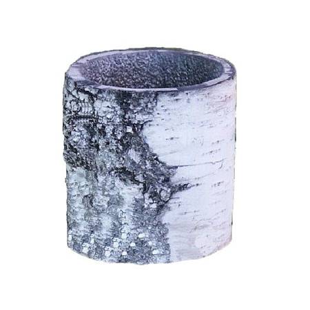 Горшок-цветочница вертикальная Береза S (маленькая) 15х14cм Горшок-цветочница вертикальная Береза S (маленькая) 15х14cм