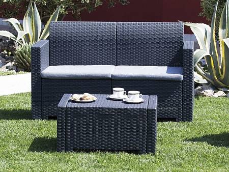 Диван двухместный NEBRASKA Sofa 2, венге Диван двухместный NEBRASKA Sofa 2, венге