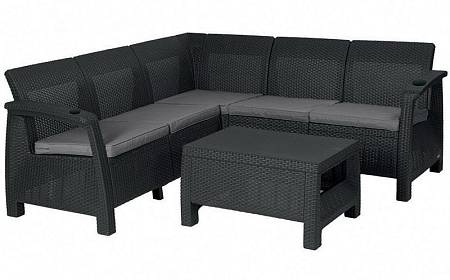 Диван угловой TWEET Corner Set, коричневый Диван угловой TWEET Corner Set, коричневый