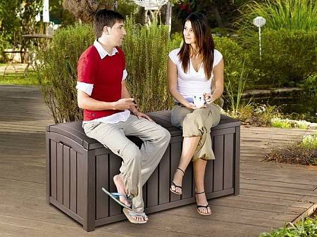 Сундук GLENWOOD 390л, коричневый Сундук GLENWOOD 390л, коричневый