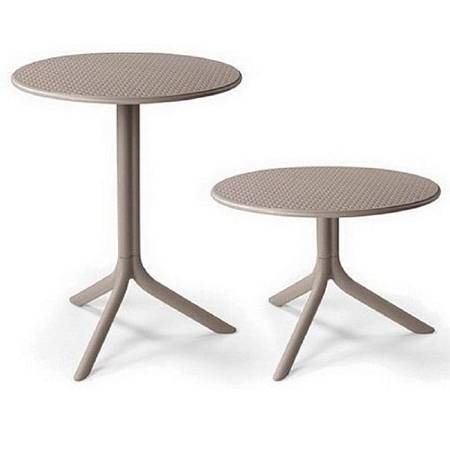 Стол NARDI Step круглый, tortora Стол NARDI Step круглый, tortora