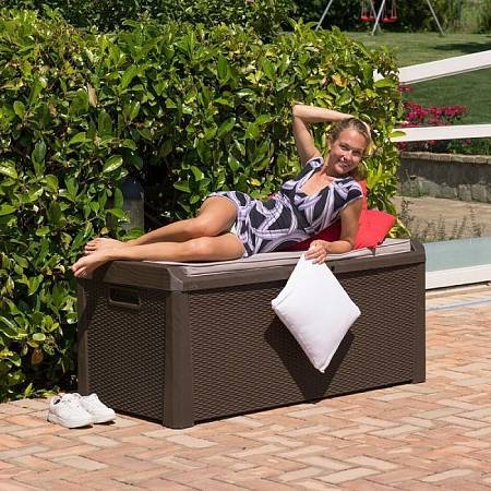 Сундук TOOMAX Santorini plus 560л, коричневый Сундук TOOMAX Santorini plus 560л, коричневый