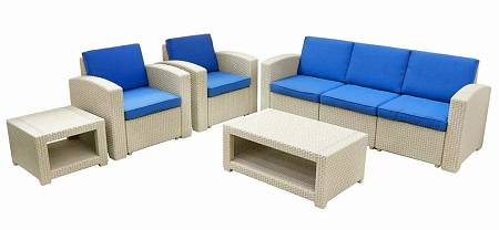 Комплект мебели RATTAN Premium 5, венге Комплект мебели RATTAN Premium 5, венге