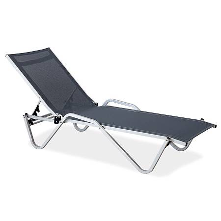 Шезлонг Hera алюминиевый, антрацит Шезлонг Hera алюминиевый, антрацит