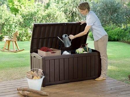 Сундук GLENWOOD 390л, коричневый Сундук GLENWOOD 390л, коричневый