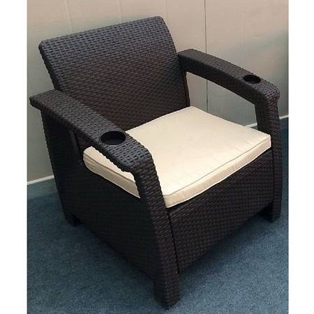 Кресло TWEET Single Seat, коричневое Кресло TWEET Single Seat, коричневое