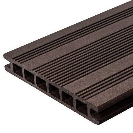 Террасная доска Ecodeck шовная, венге Террасная доска Ecodeck шовная, венге