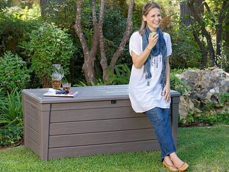 Сундук BRIGHTWOOD 454л, серый Сундук BRIGHTWOOD 454л, серый