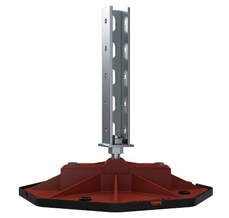 Кровельная поворотная опора HILST PLATFORM MV с корректором угла наклона Кровельная поворотная опора HILST PLATFORM MV с корректором угла наклона