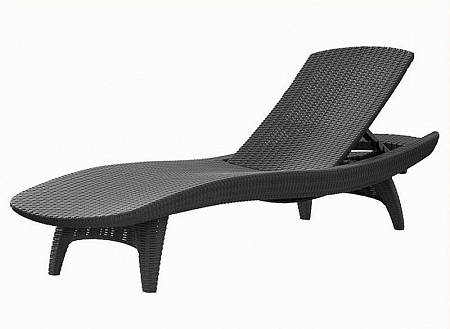 Шезлонг Pacific, коричневый Шезлонг Pacific, коричневый