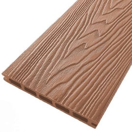 Террасная доска NauticPrime универсальная шовная с тиснением, кедр Террасная доска NauticPrime универсальная шовная с тиснением, кедр