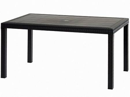 Стол B:rattan HOUSTON 1500x900мм, коричневый Стол B:rattan HOUSTON 1500x900мм, коричневый