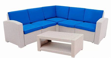 Комплект мебели RATTAN Premium Corner, венге Комплект мебели RATTAN Premium Corner, венге