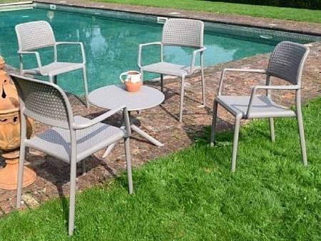 Стул BORA с подлокотниками, tortora Стул BORA с подлокотниками, tortora